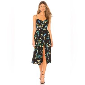 Revolve x Yumi Kim Pretty Woman Silk Dress Size XXS